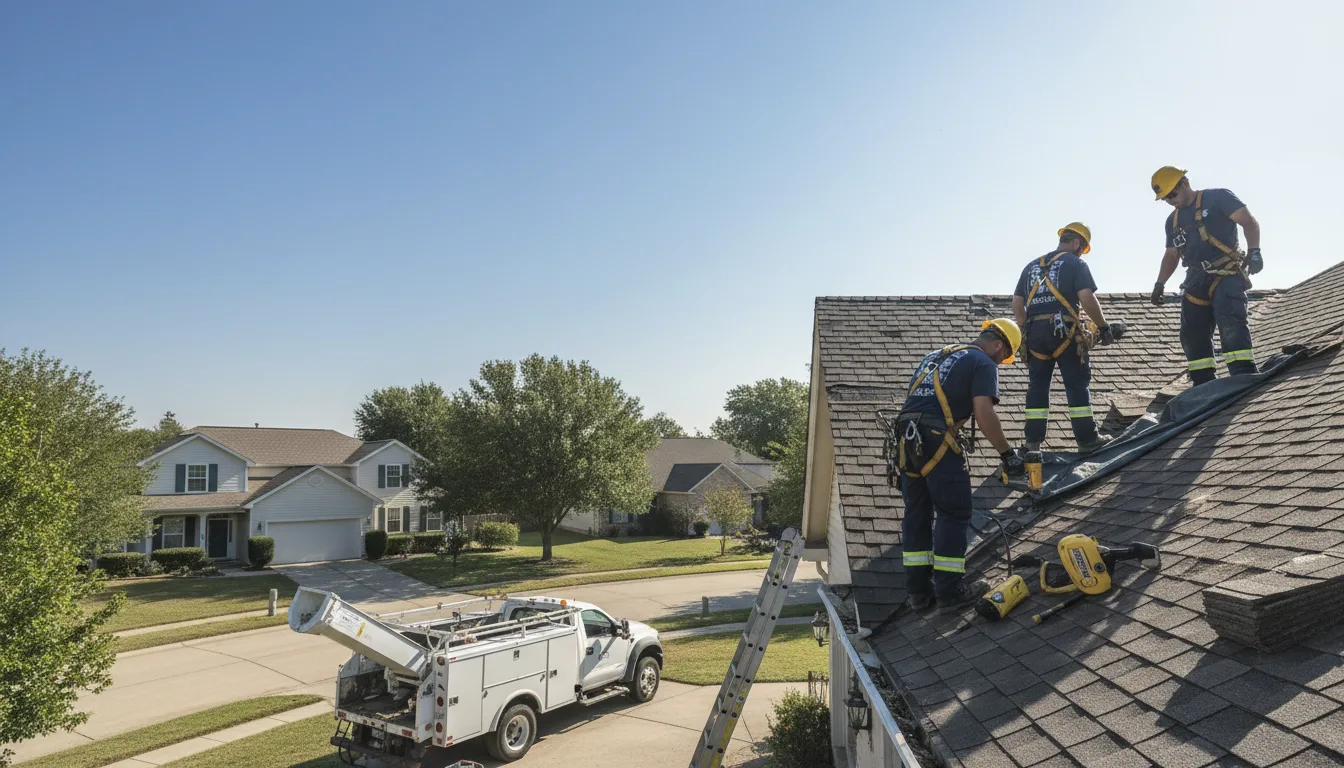 Emergency Roof Repair in Dunfermline, IL near me